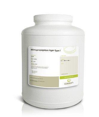 High quality agar for plant tissue culture
